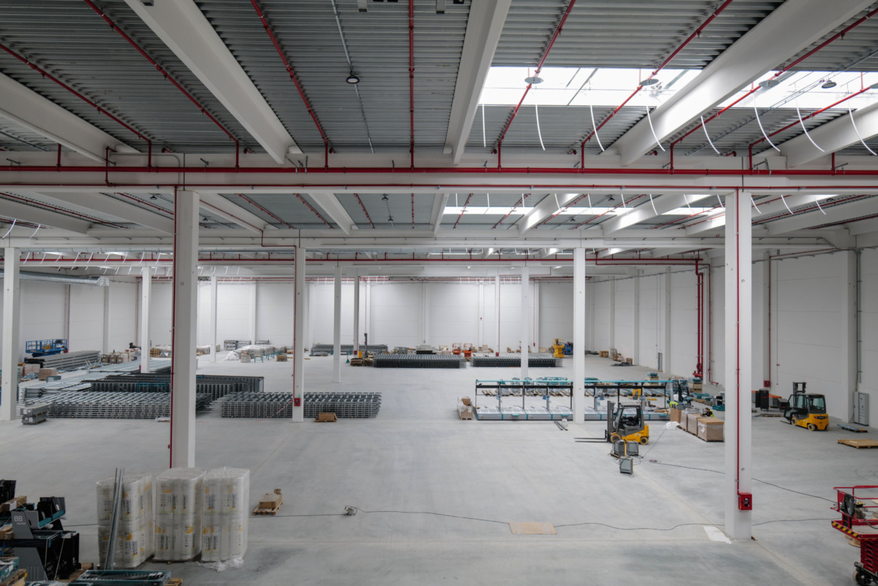 Avanza il nuovo centro logistico di Pozzuolo Martesana: completato all’80%