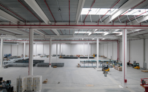 Avanza il nuovo centro logistico di Pozzuolo Martesana: completato all’80%