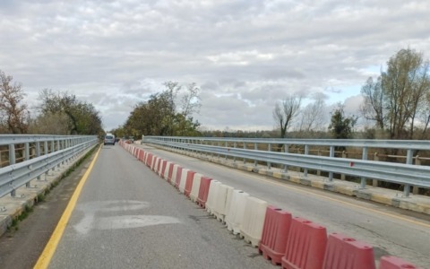 Avvio dei lavori sul ponte Adda a Rivolta d’Adda con senso unico alternato