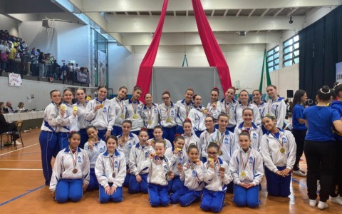 Ginnastica Tritium trionfa in Valtellina: 9 titoli, 1 argento e 2 bronzi