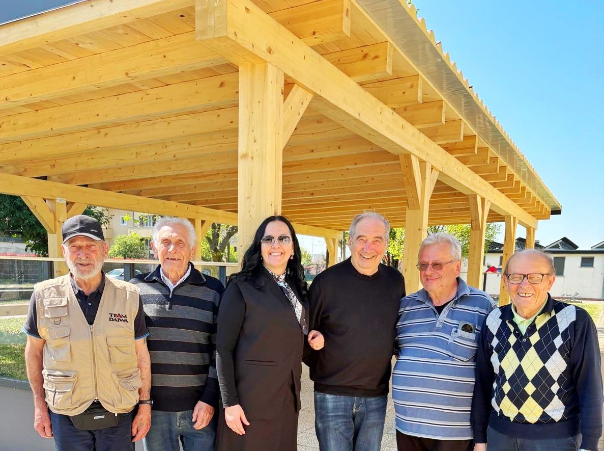Inaugurato il nuovo gazebo della bocciofila di Inzago