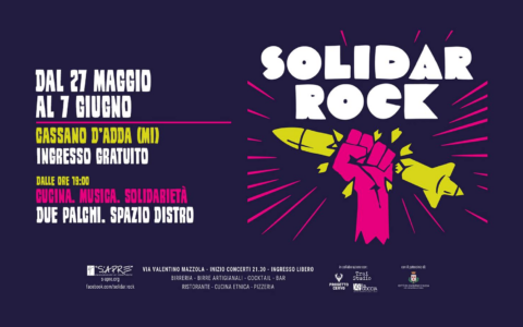 Dal 27 maggio torna il SolidarRock: 12 giorni di festa a Cassano d’Adda