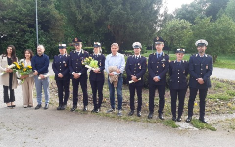 Riconoscimenti a chi ha salvato un ciclista in difficoltà