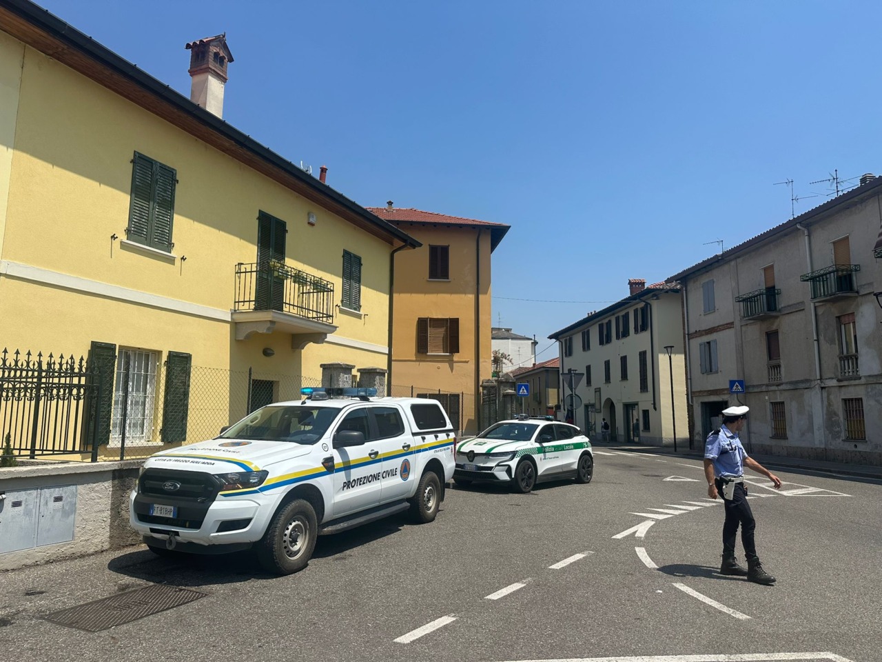 Interruzioni di corrente a Trezzo: interventi di Polizia e Protezione Civile