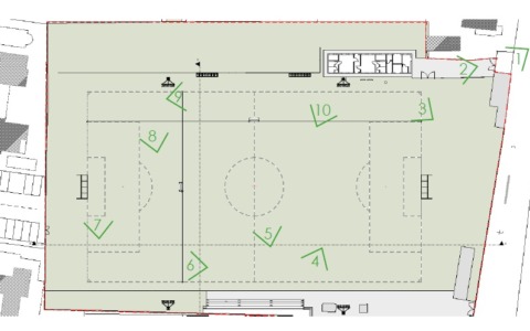 Ristrutturazione del centro sportivo a Vaprio d’Adda