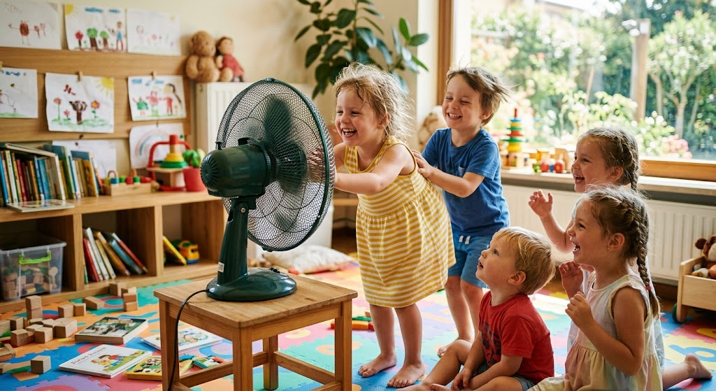 Ventilatori in arrivo al nido di Grignano, climatizzazione prevista per il prossimo anno