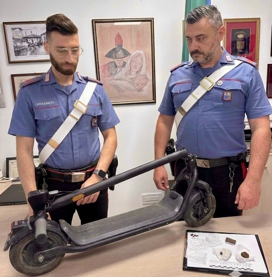 Inseguimento a Trezzo sull’Adda: bloccato un 19enne in monopattino